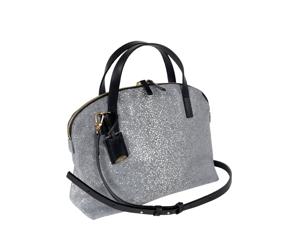 FLAMANDS XS - GALUCHAT - PRINTED SUEDE-SLATE