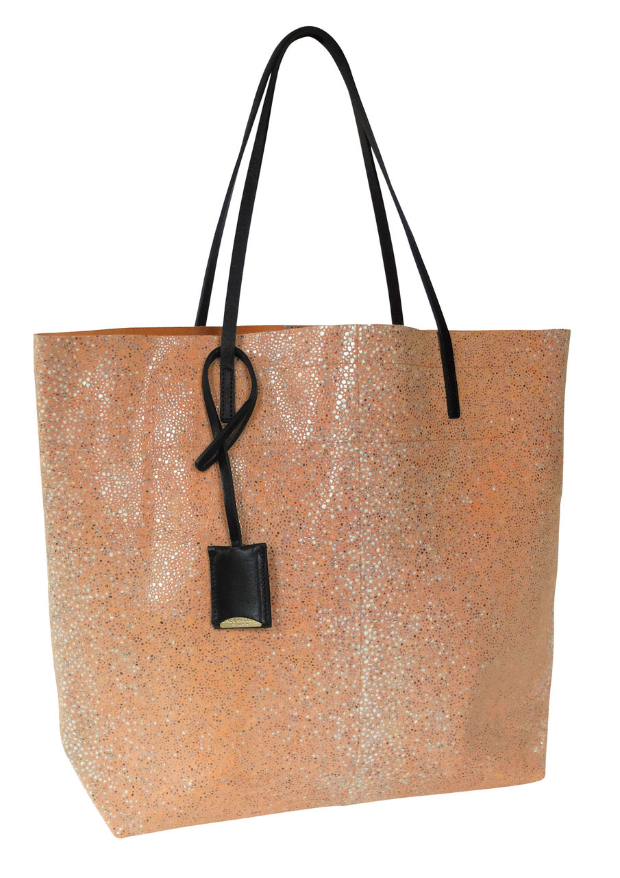 GOUVERNEUR M - GALUCHAT - PRINTED SUEDE - TANGERINE