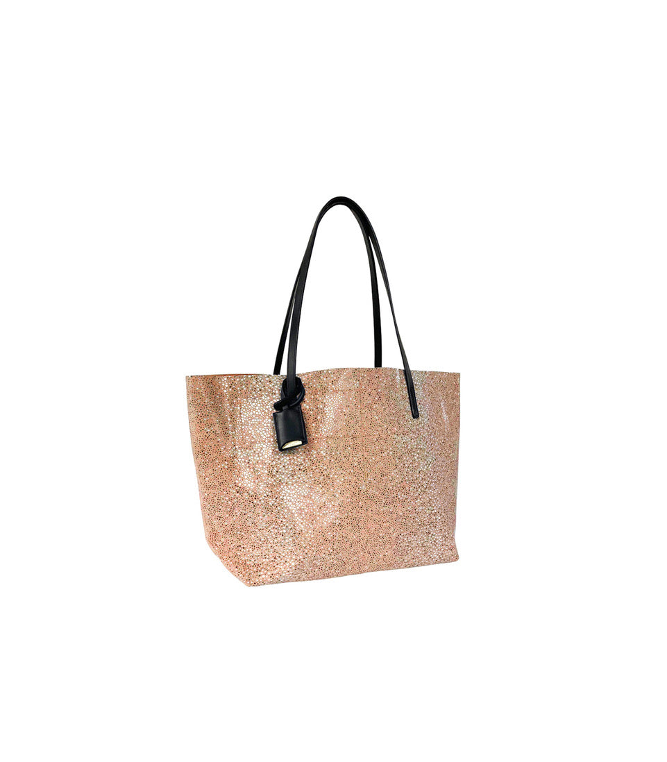 GOUVERNEUR S- GALUCHAT PRINTED SUEDE - TANGERINE