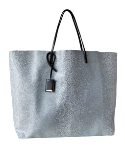 GOUVERNEUR L - Galuchat - printed Suede - SLATE
