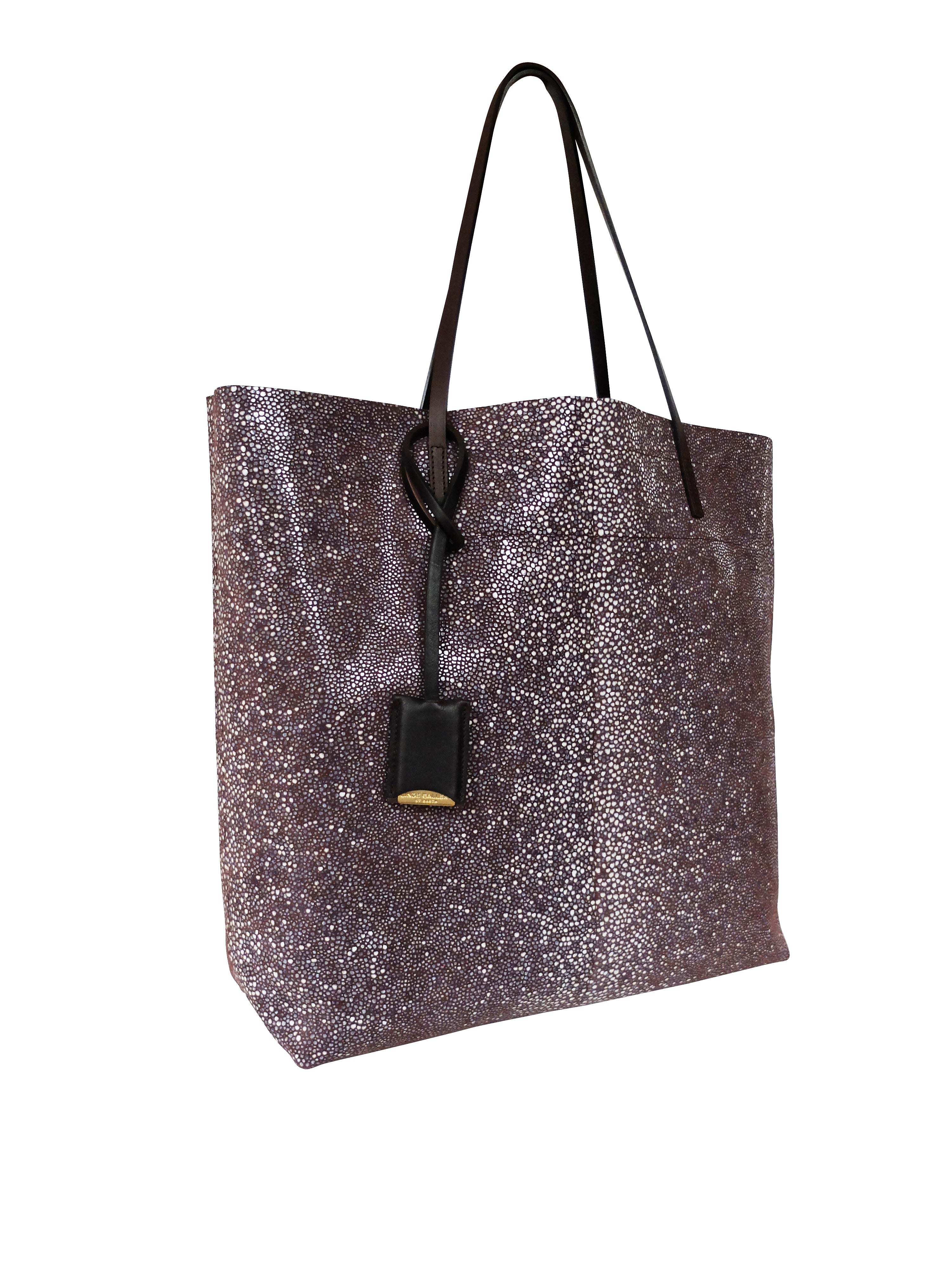 GOUVERNEUR M - GALUCHAT - PRINTED SUEDE - BORDEAUX