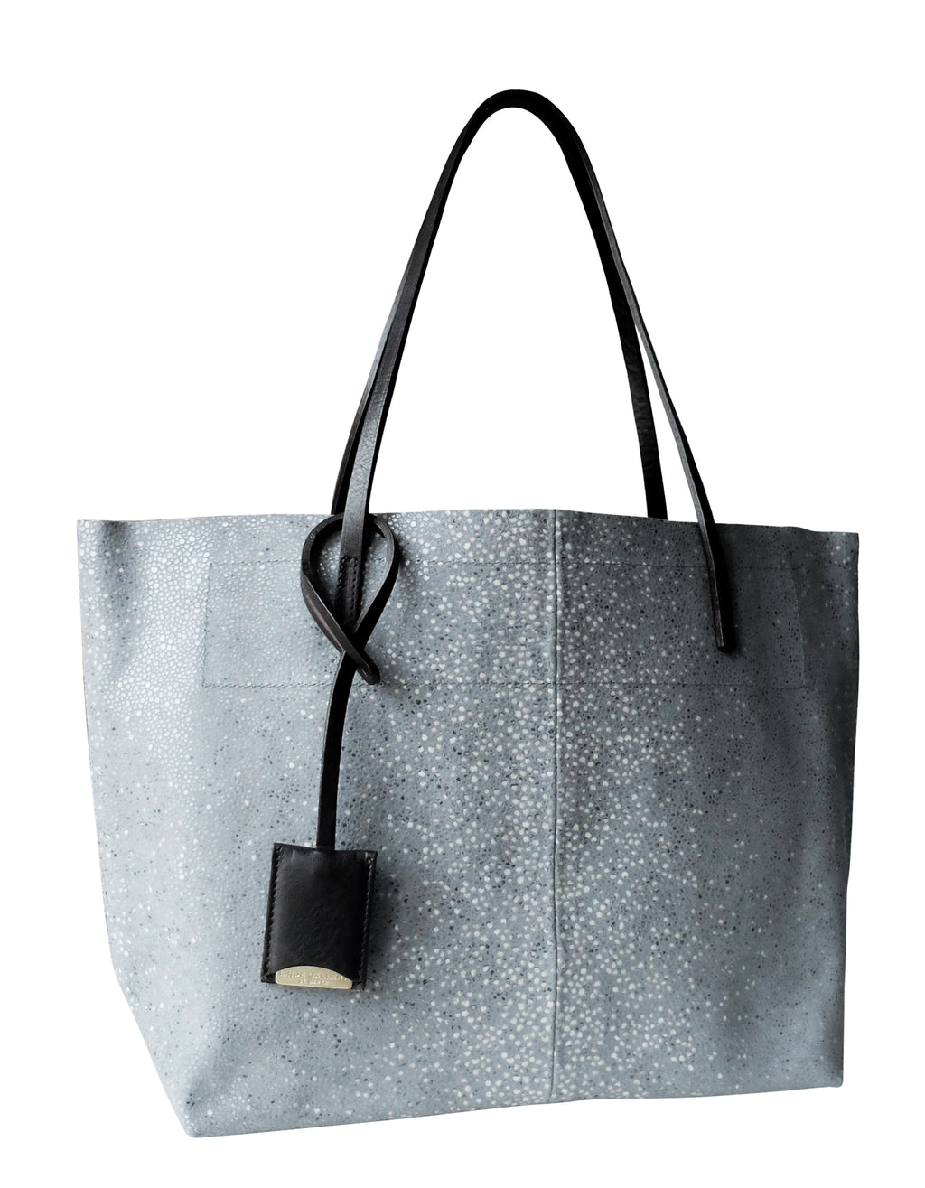GOUVERNEUR S- GALUCHAT PRINTED SUEDE - SLATE