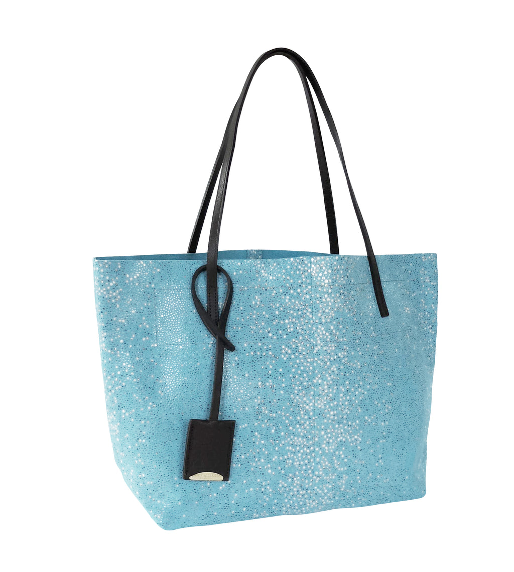 GOUVERNEUR S- GALUCHAT PRINTED SUEDE - LAGUNA