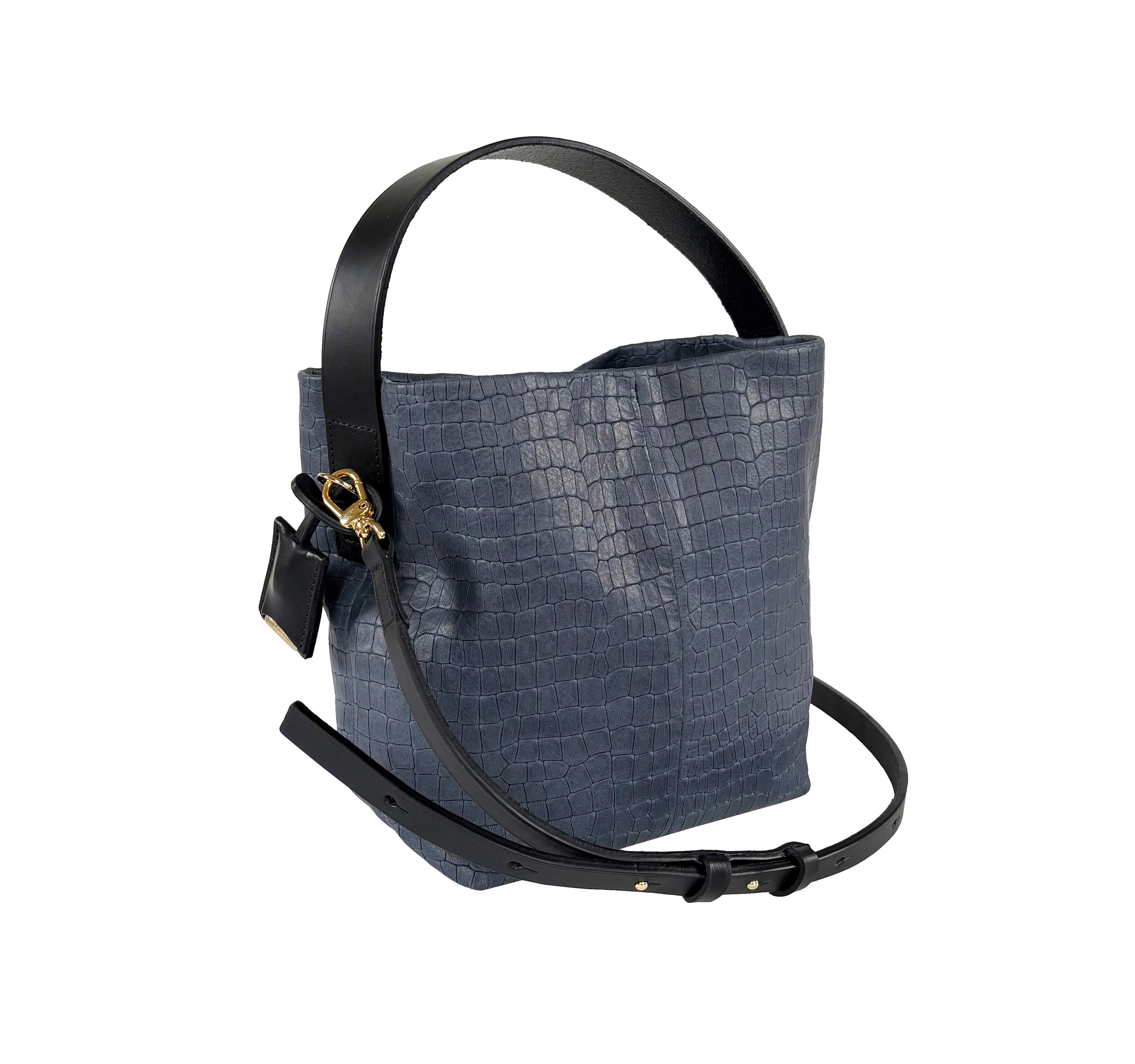 LEZARD S - CROCO EMBOSSED - NIGHT