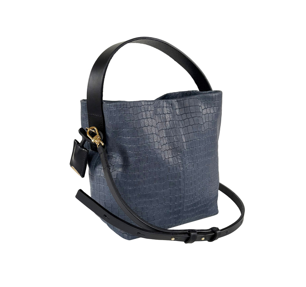 LEZARD S - CROCO EMBOSSED - NIGHT
