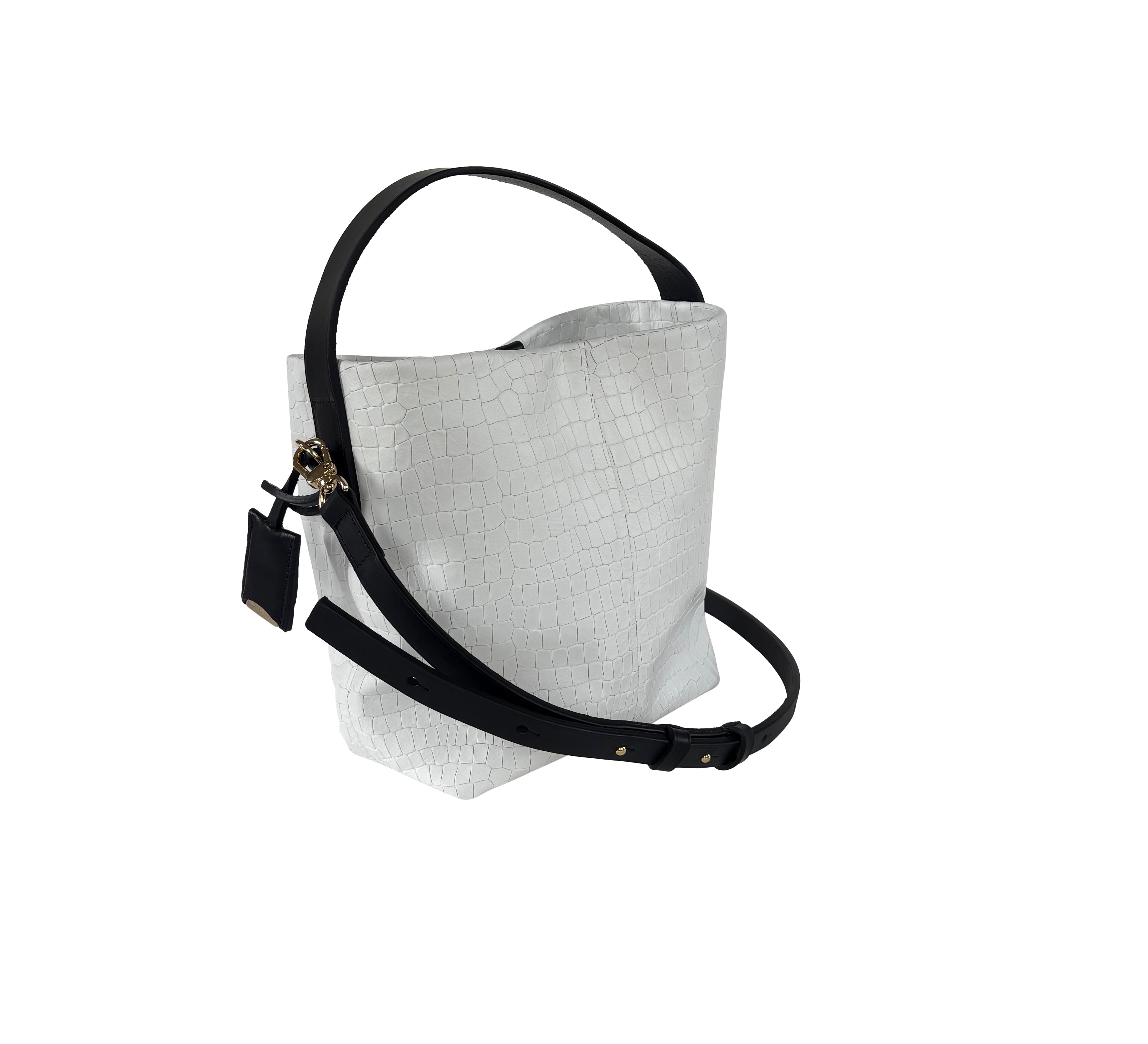 LEZARD S - CROCO EMBOSSED - SHELL