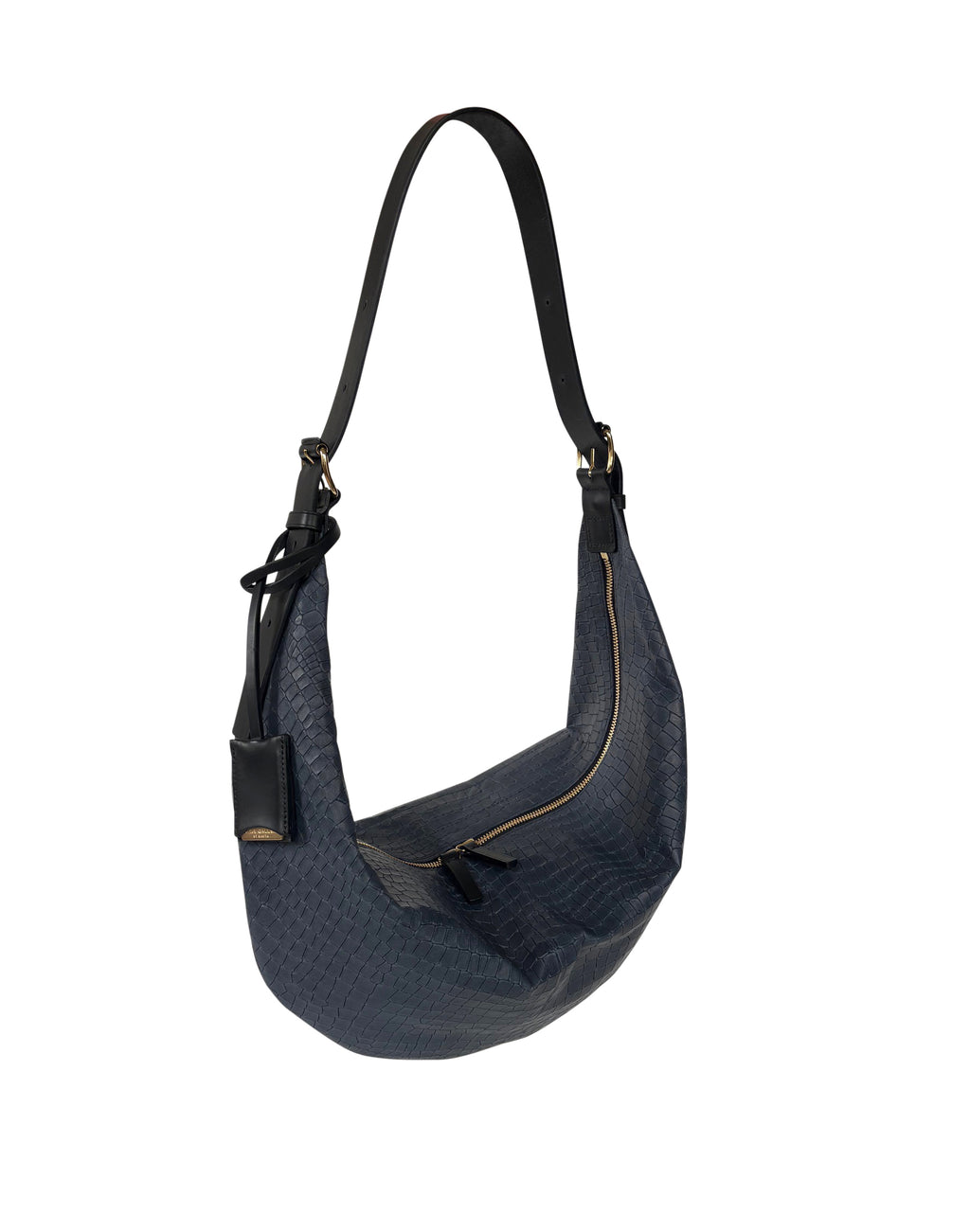 LORIENT S - CROCO, EMBOSSED - NIGHT
