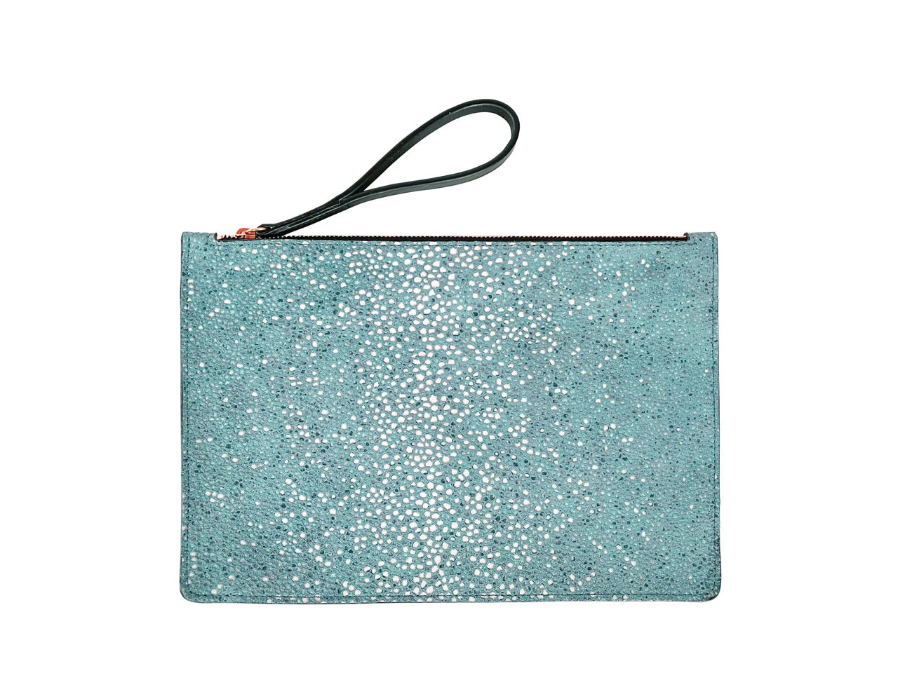 OSCAR II M - GALUCHAT PRINTED SUEDE - LAGUNA