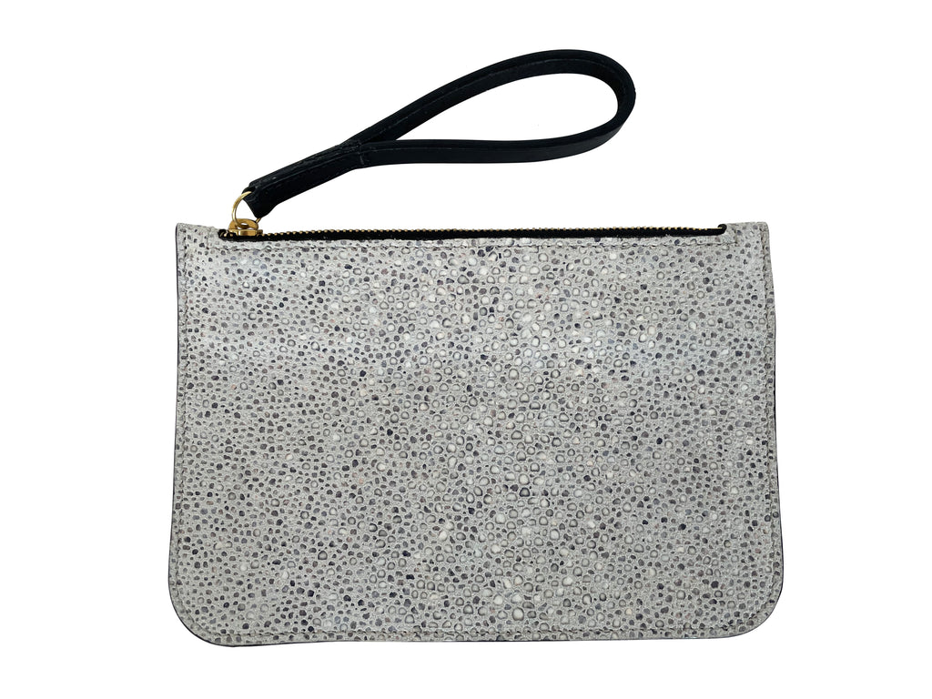 OSCAR II S - GALUCHAT PRINTED SUEDE - PERLE
