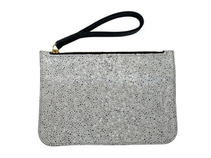 OSCAR II S - GALUCHAT PRINTED SUEDE - PERLE