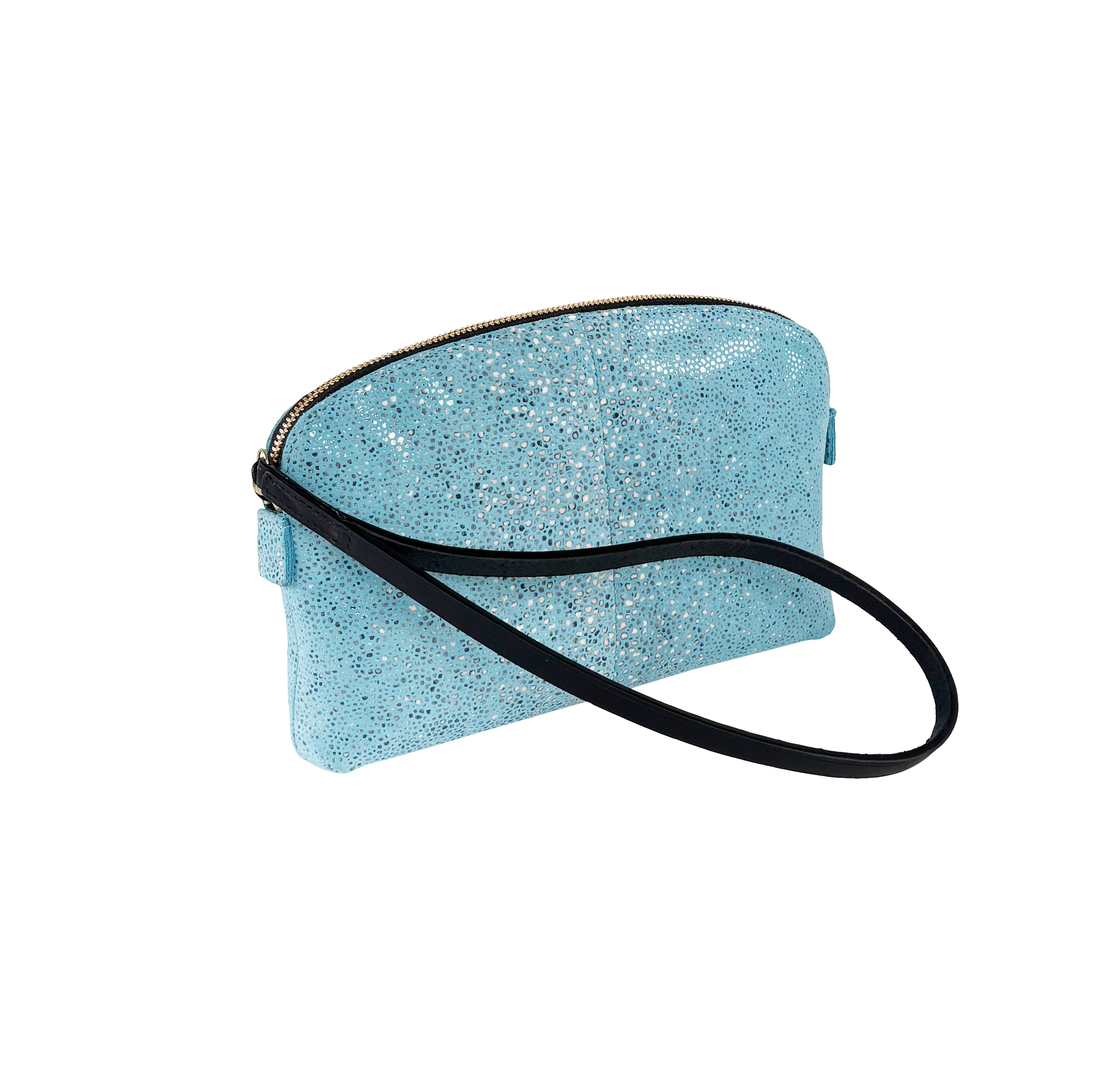 TOINY S - GALUCHAT, PRINTED SUEDE - LAGUNA
