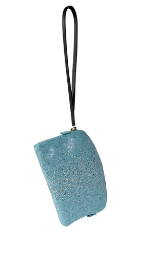 TOINY S - GALUCHAT, PRINTED SUEDE - LAGUNA