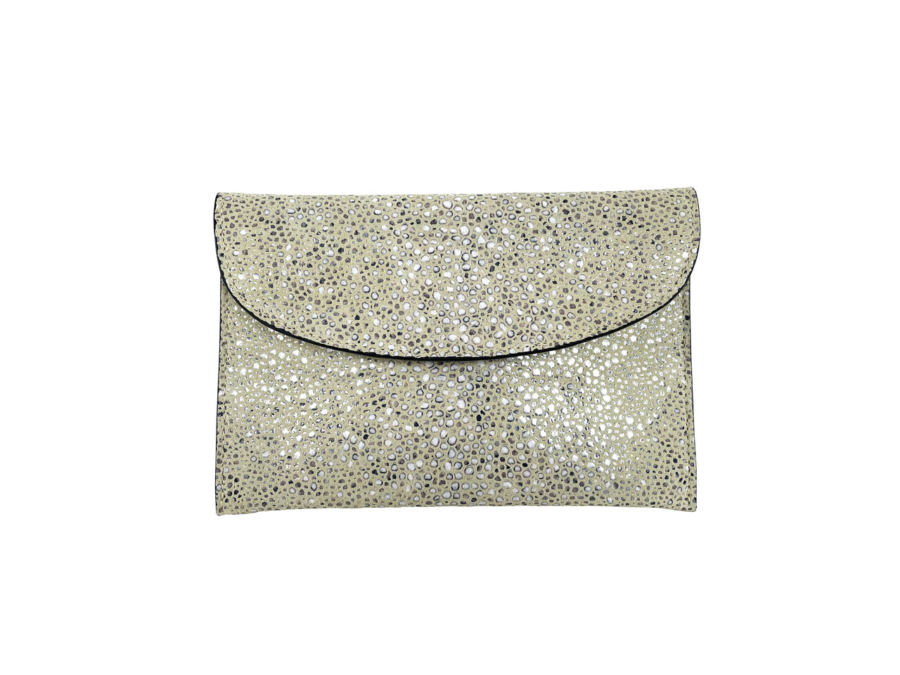 CARRÉ D'OR S - GALUCHAT, PRINTED SUEDE - LEMONADE