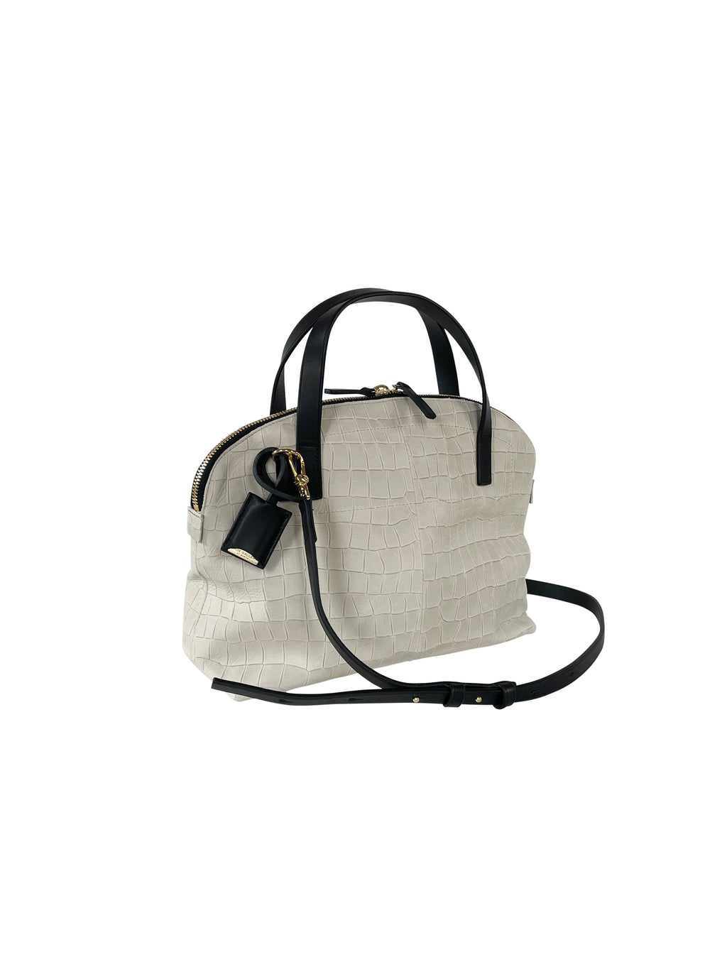 FLAMANDS XS - ALLIGATOR -EMBOSSED - IVORY