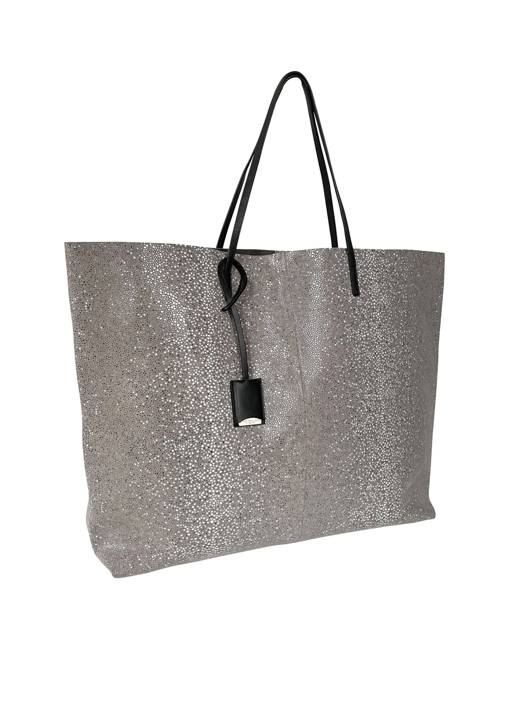 GOUVERNEUR L - Galuchat - printed Suede - TAUPE