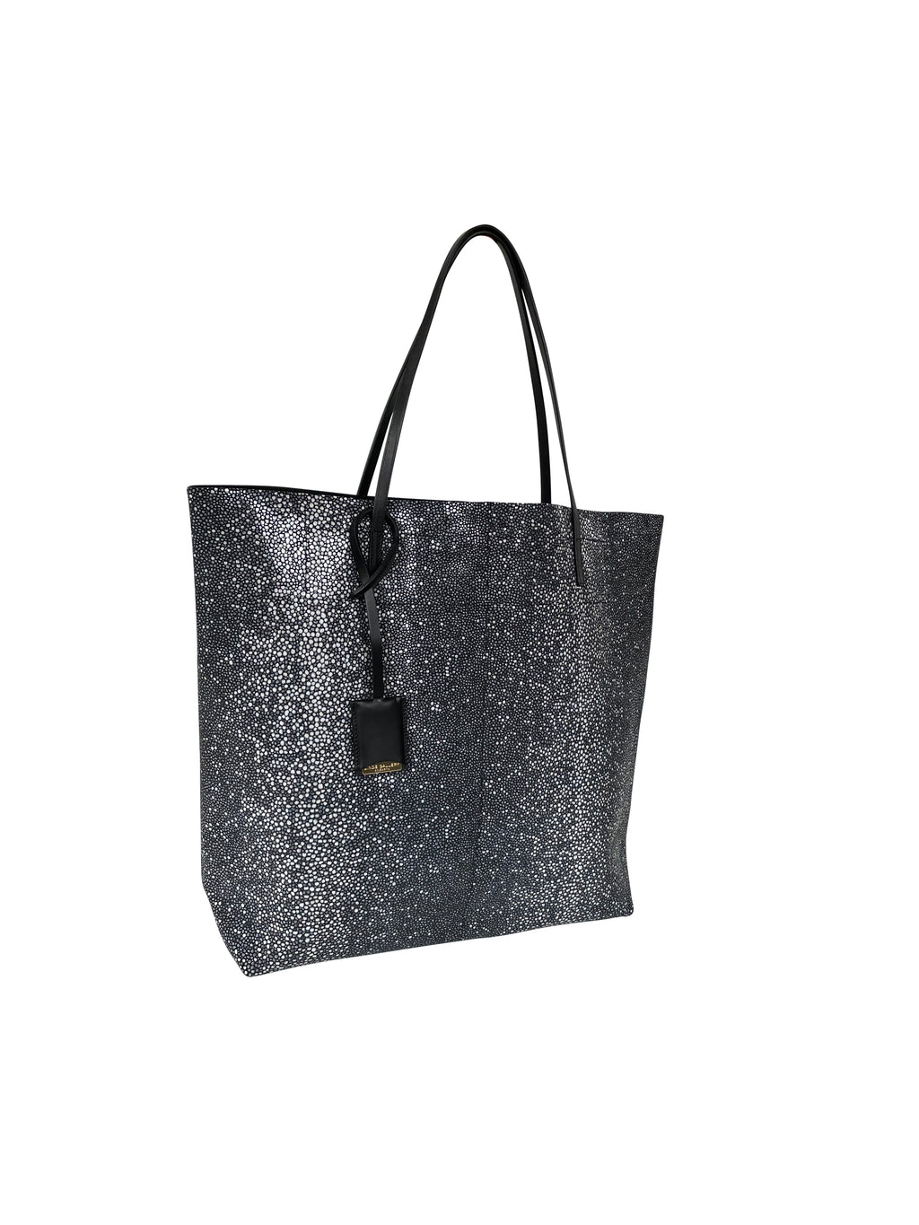 GOUVERNEUR M - GALUCHAT - PRINTED SUEDE - black