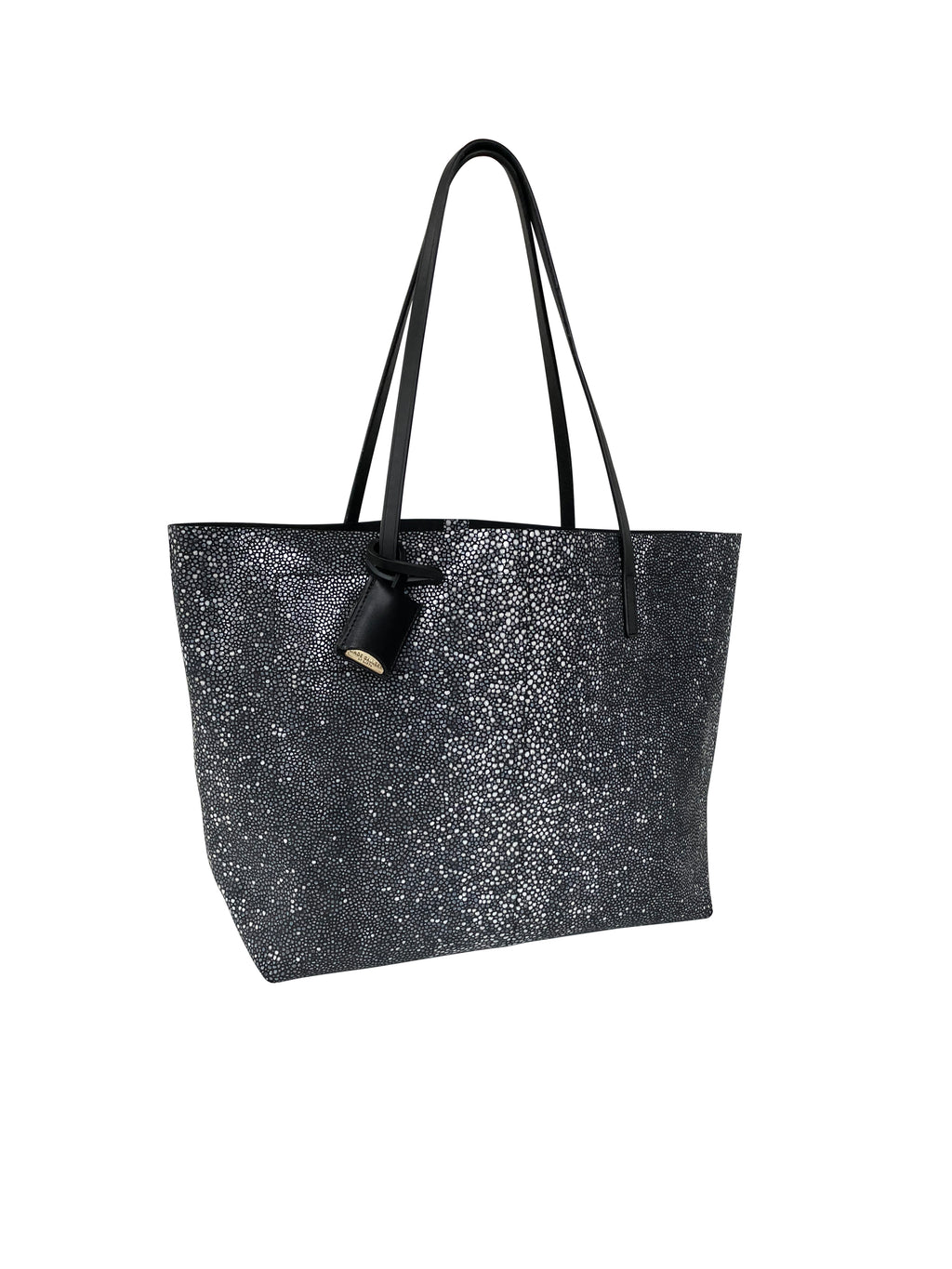 GOUVERNEUR S- GALUCHAT PRINTED SUEDE - BLACK
