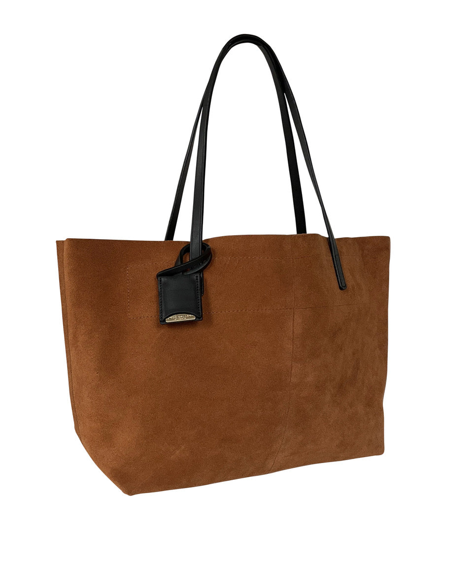 GOUVERNEUR S- SUEDE VELOURS - COGNAC