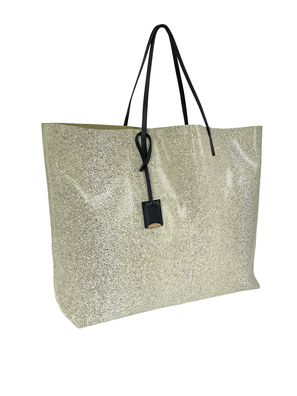 GOUVERNEUR L - Galuchat - printed Suede - Lemonade