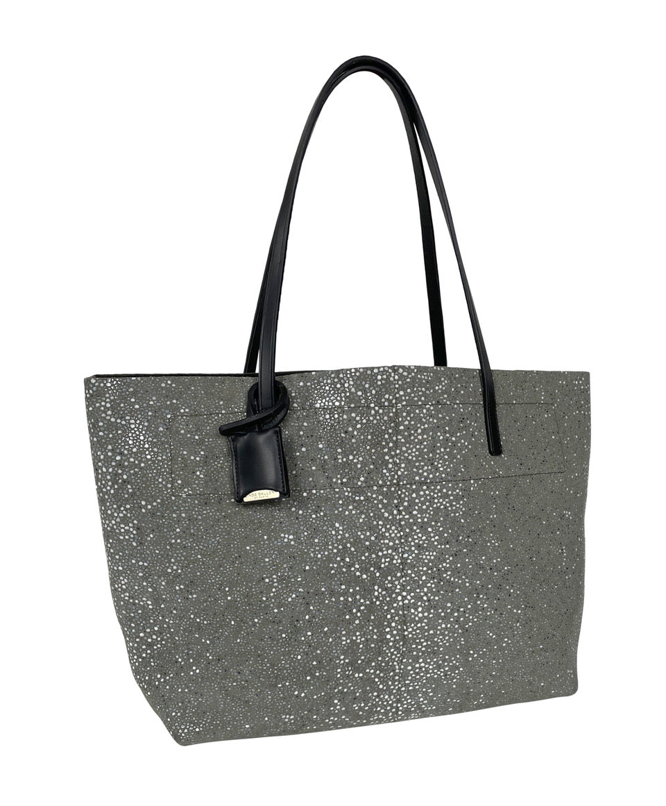GOUVERNEUR S- GALUCHAT PRINTED SUEDE - SEAGRASS