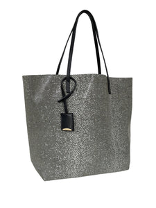 GOUVERNEUR M - GALUCHAT - PRINTED SUEDE - SEAGRASS