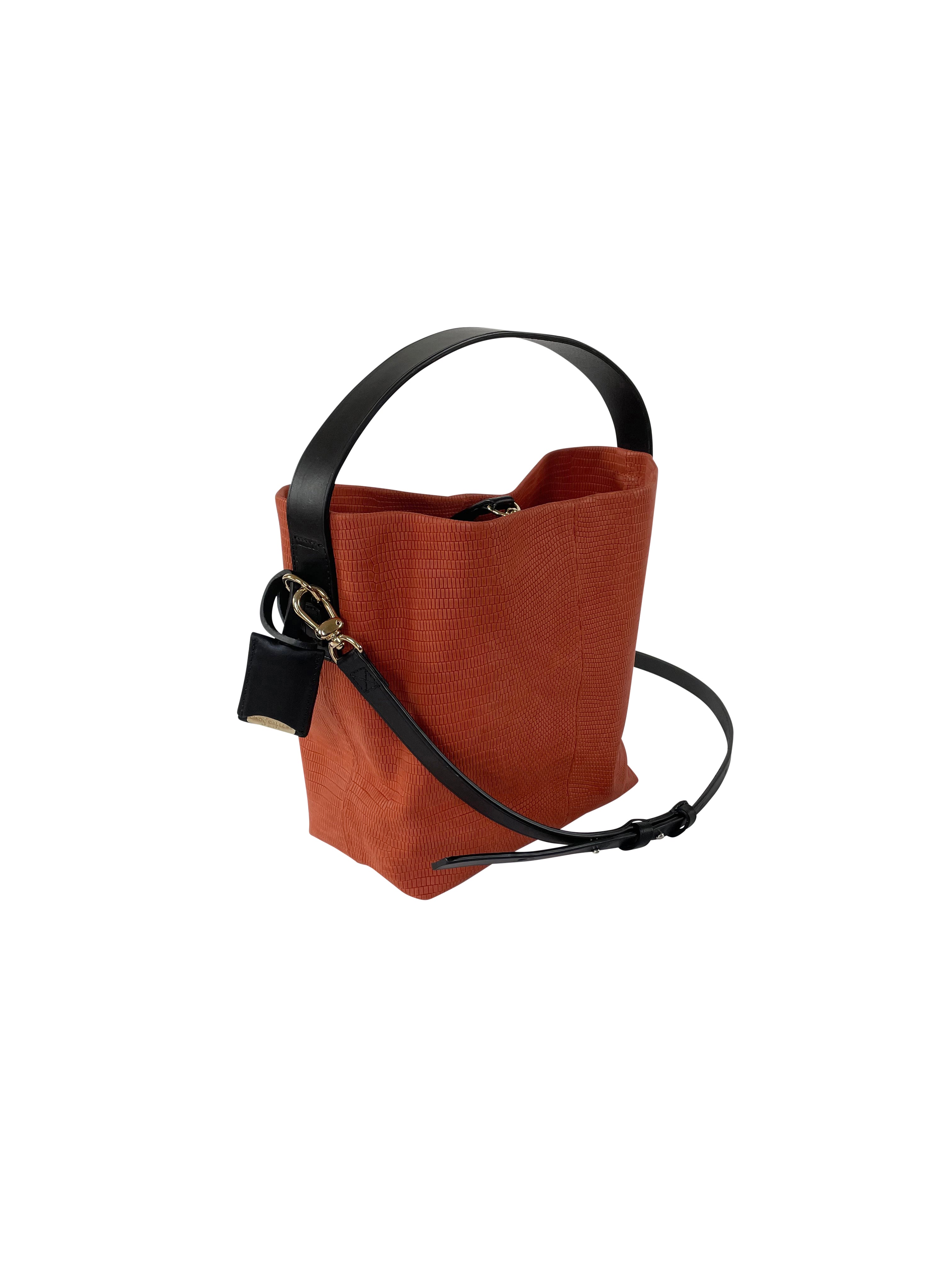 LEZARD S - LEZARD EMBOSSED - CORAL
