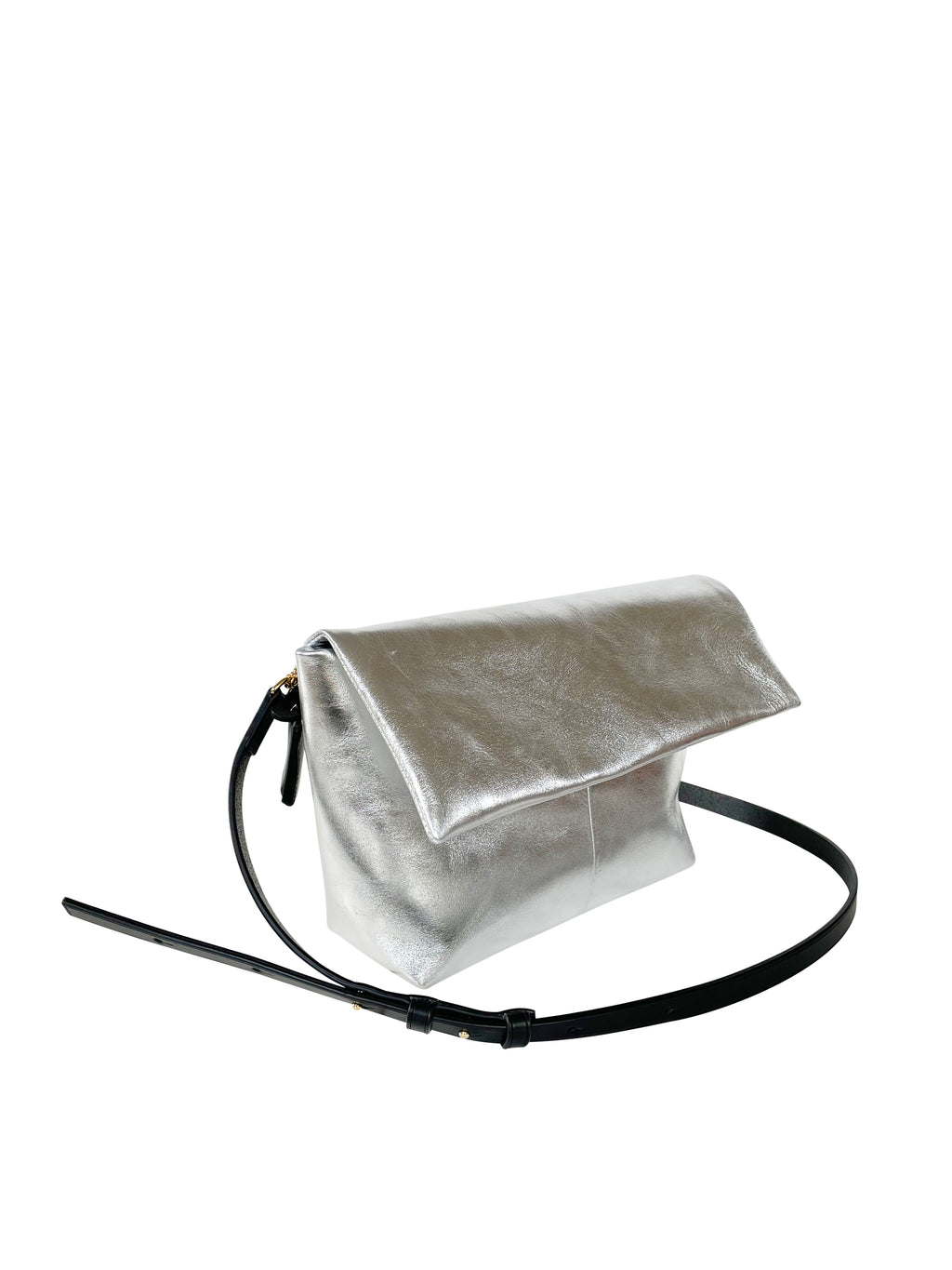 MARIGOT S  - METALLIC CALF - SILVER