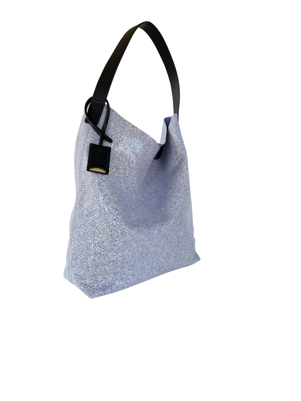 MILOU  M - Galuchat - printed Suede - LAVANDE