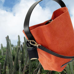 LEZARD S - LEZARD EMBOSSED - CORAL